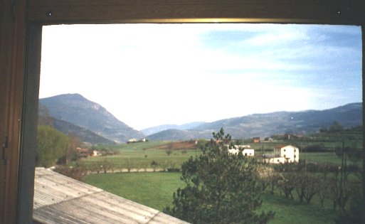 View from the bedrooms.